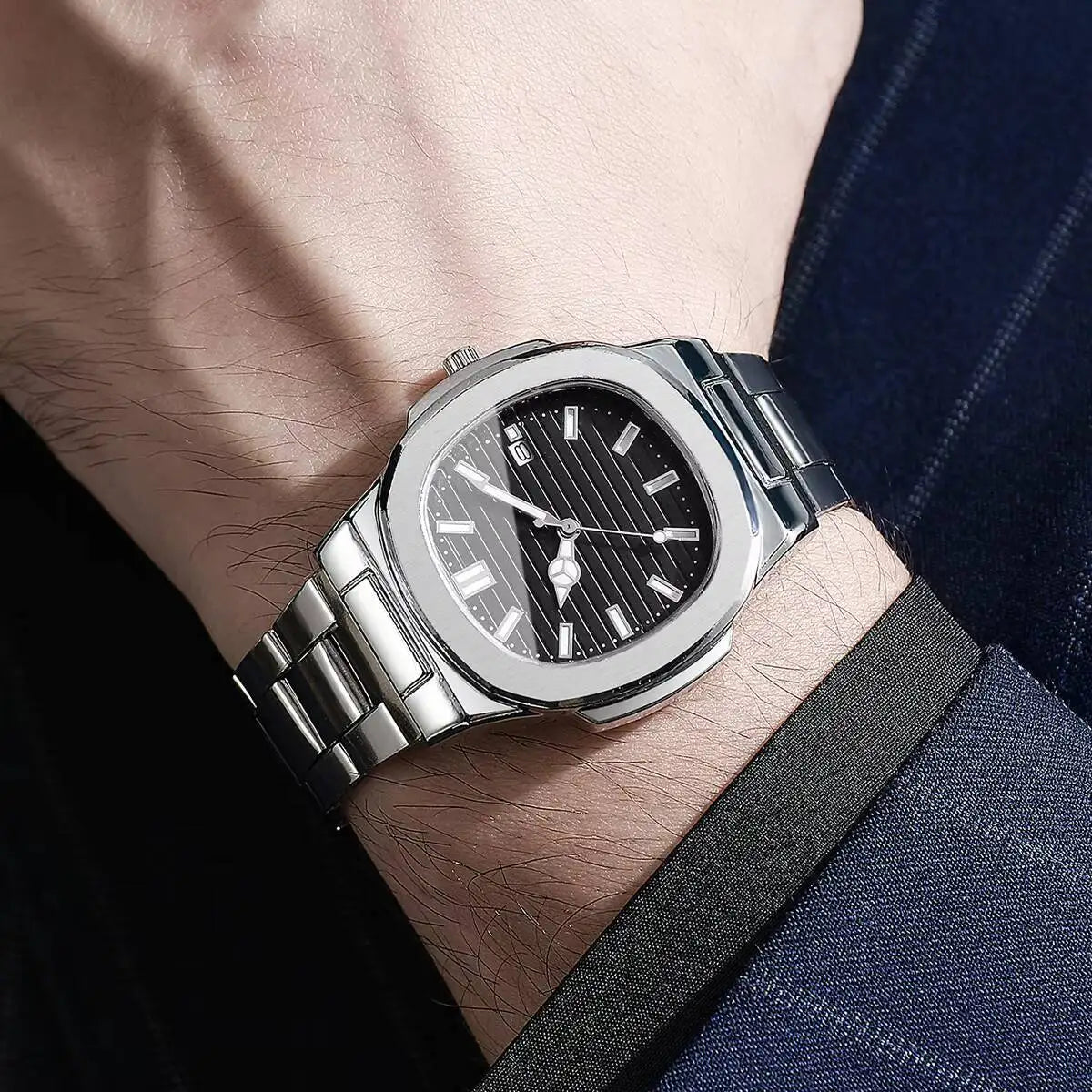 Luxury Square Quartz Watch