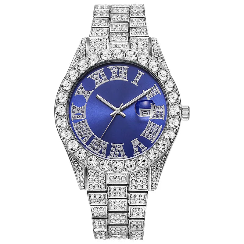 Luxury Gold Quartz Watch