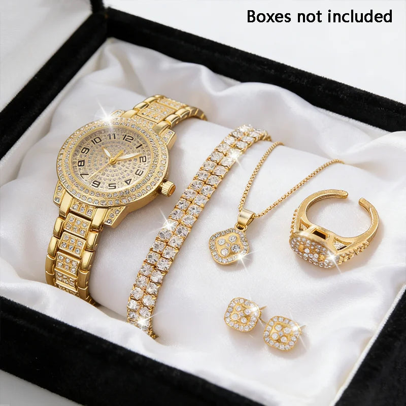 Luxury Gold Watch Set